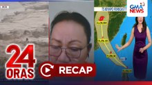 24 Oras: (Part 2) Lalaking lumangoy sa rumaragasang ilog; Update sa weekend weather; Janet Napoles, hinatulang guilty sa graft at malversation, atbp
