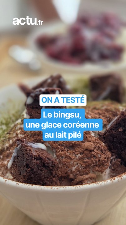 On a testé le bingsu