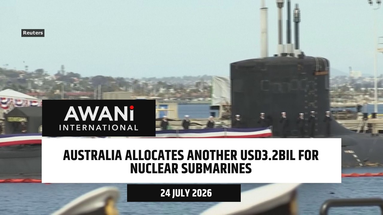 Australia allocates another USD3.2bil for nuclear submarines