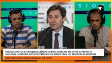 Goerling defendió la ley de tierras y afirmó que no afecta los recursos de Misiones