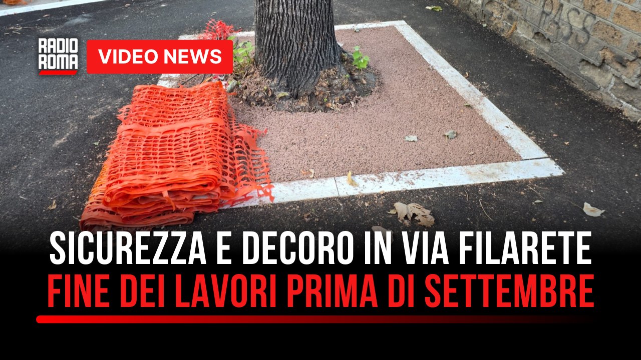 Tor Pignattara, sicurezza e decoro in via Filarete cantiere agli sgoccioli prima di settembre