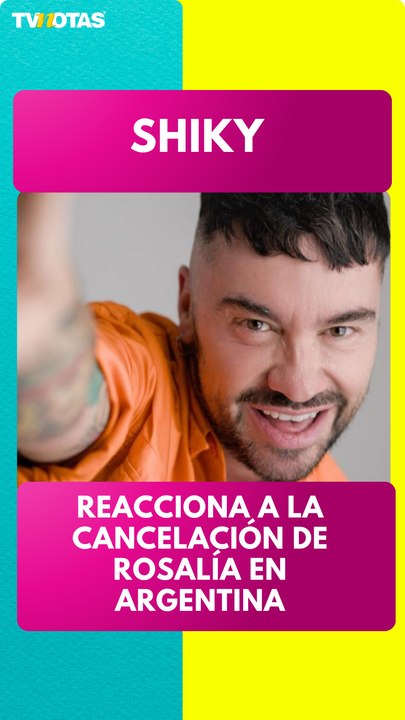 Shiky reacciona a la cancelación de Rosalía en Argentina