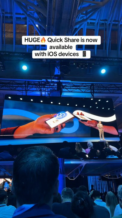 Samsung Announces Quick Share for iOS Devices