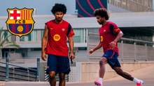 Barcelona: Adeyemi ya está en acción y así se entrena junto a sus nuevos compañeros