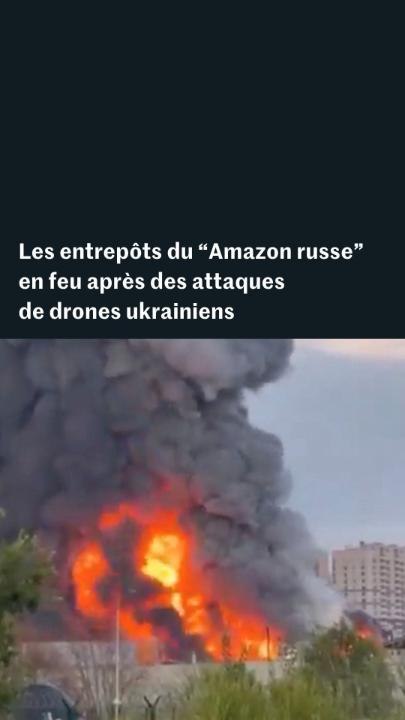 Wildberries : le “Amazon russe” en feu après des frappes de drones ukrainiens