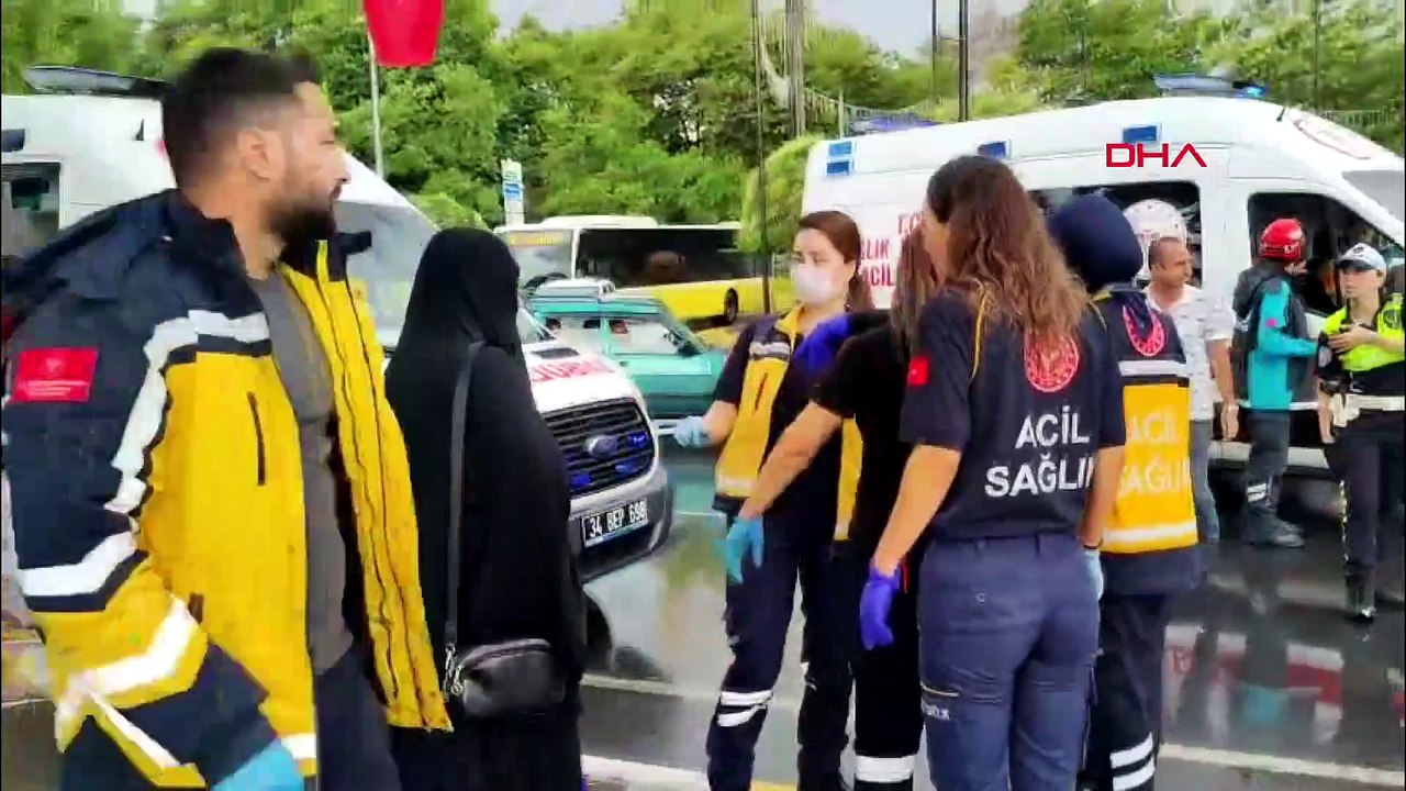 Eyüpsultan’da feci kaza! Yolcu otobüsü ile otomobil çarpıştı: 2’si ağır 6 yaralı