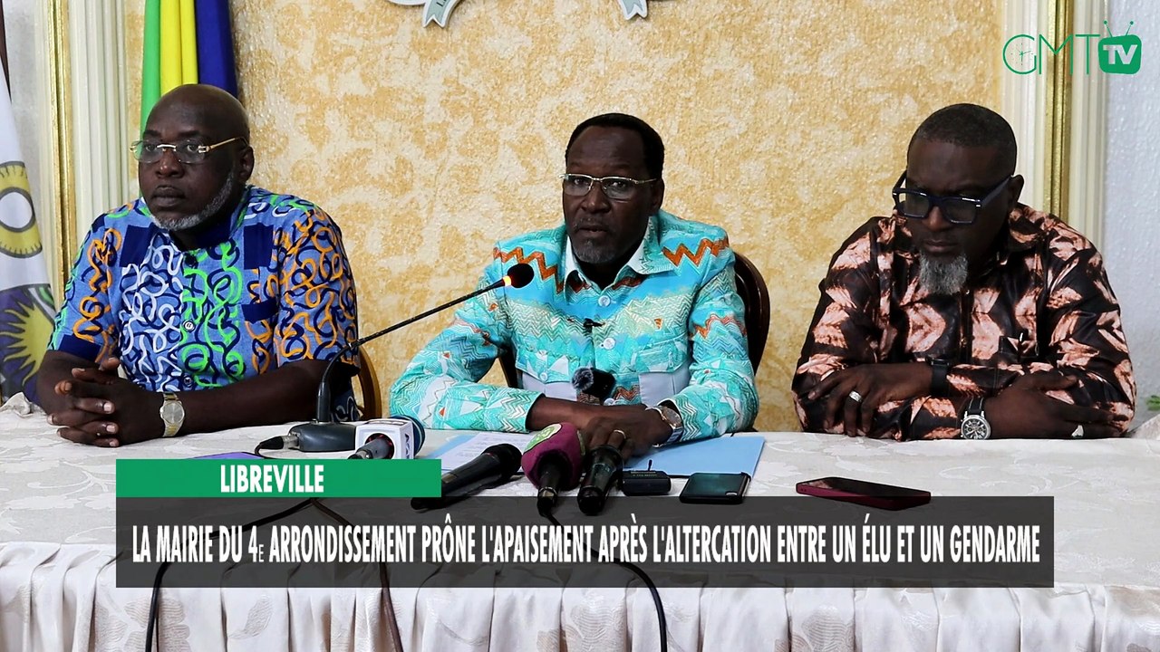 [#Reportage] Libreville : la mairie du 4ᵉ arrondissement prône l'apaisement après l'altercation entre un élu et un gendarme