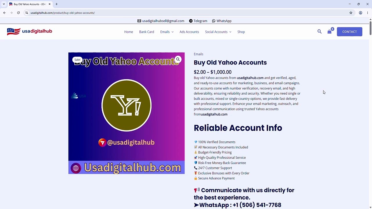 Your Guide to the Best Places to Buy Old Yahoo Accounts ...