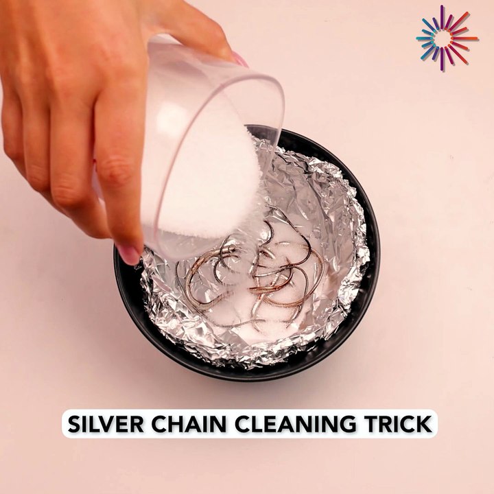 Silver chain cleaning trick you will swear by