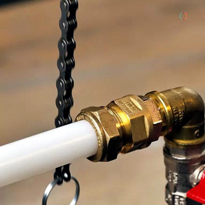 Chain cutter trick for bras pipes🔩