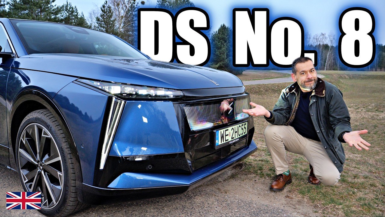 DS No. 8 - French Flagship or Objet d'Art? (ENG) - Test Drive and Review - Marek Drives