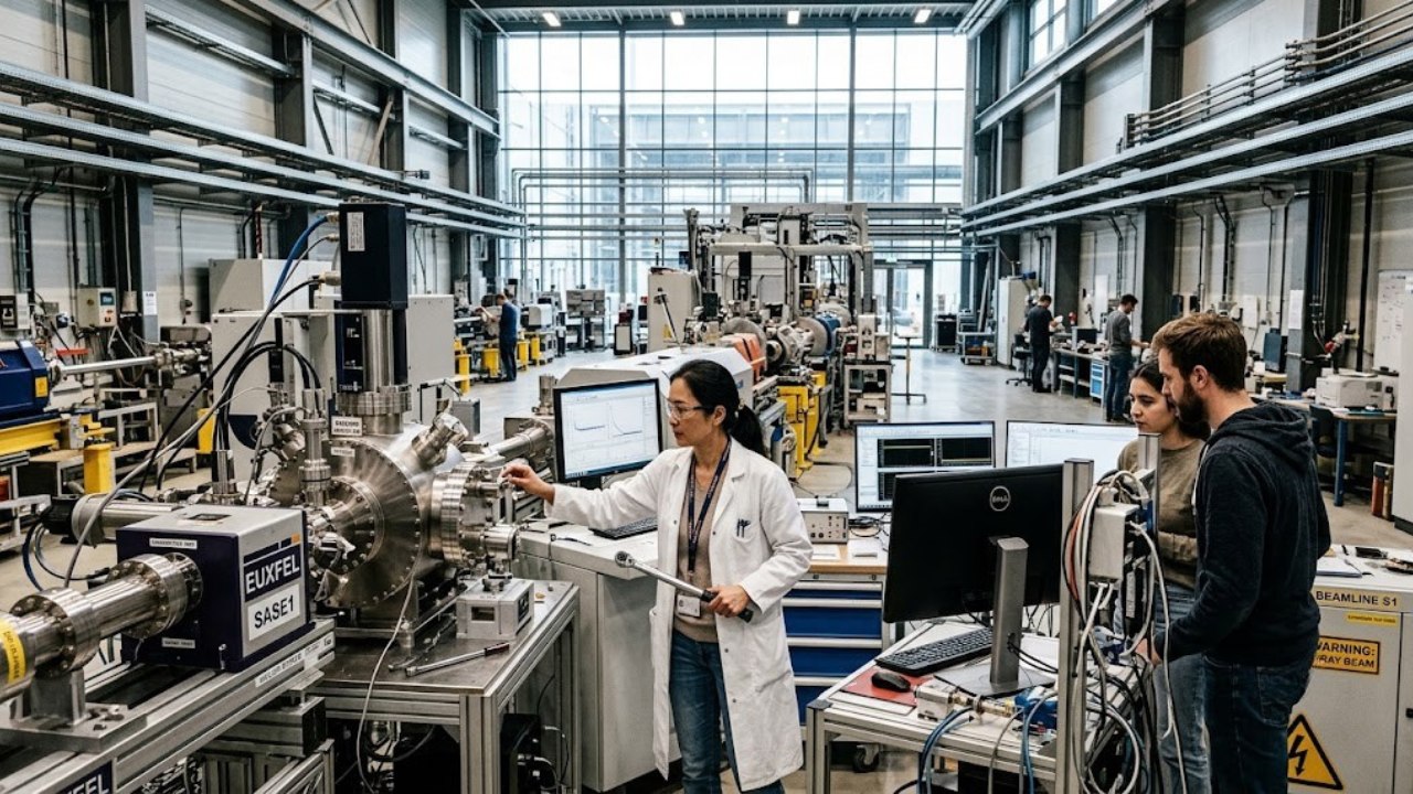 European XFEL Achieves Atom-by-Atom Observation of Chemical Reactions