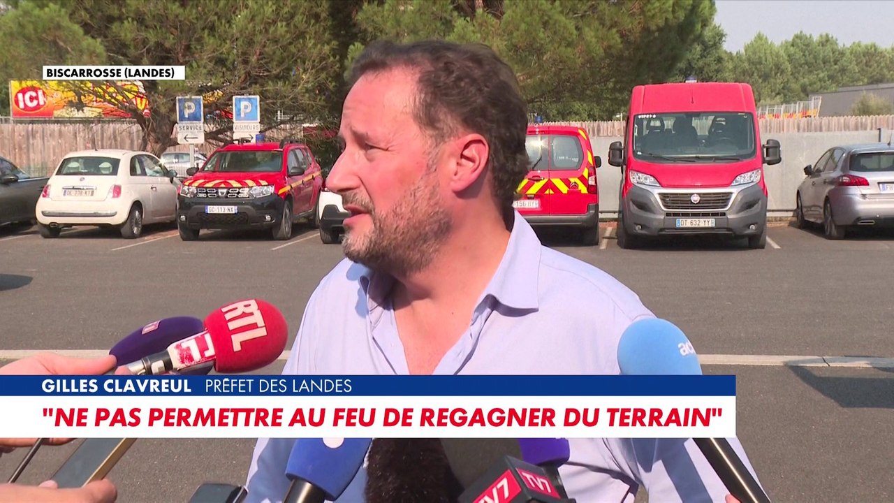 Le point presse de Gilles Clavreul, préfet des Landes