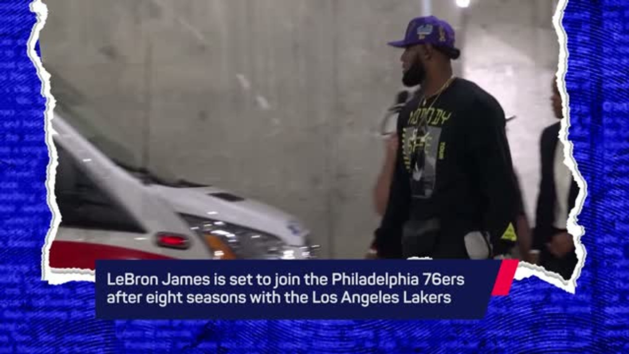 LeBron James set to join the 76ers