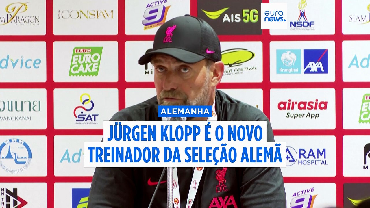 Jürgen Klopp é o novo selecionador da Alemanha após fiasco no Mundial