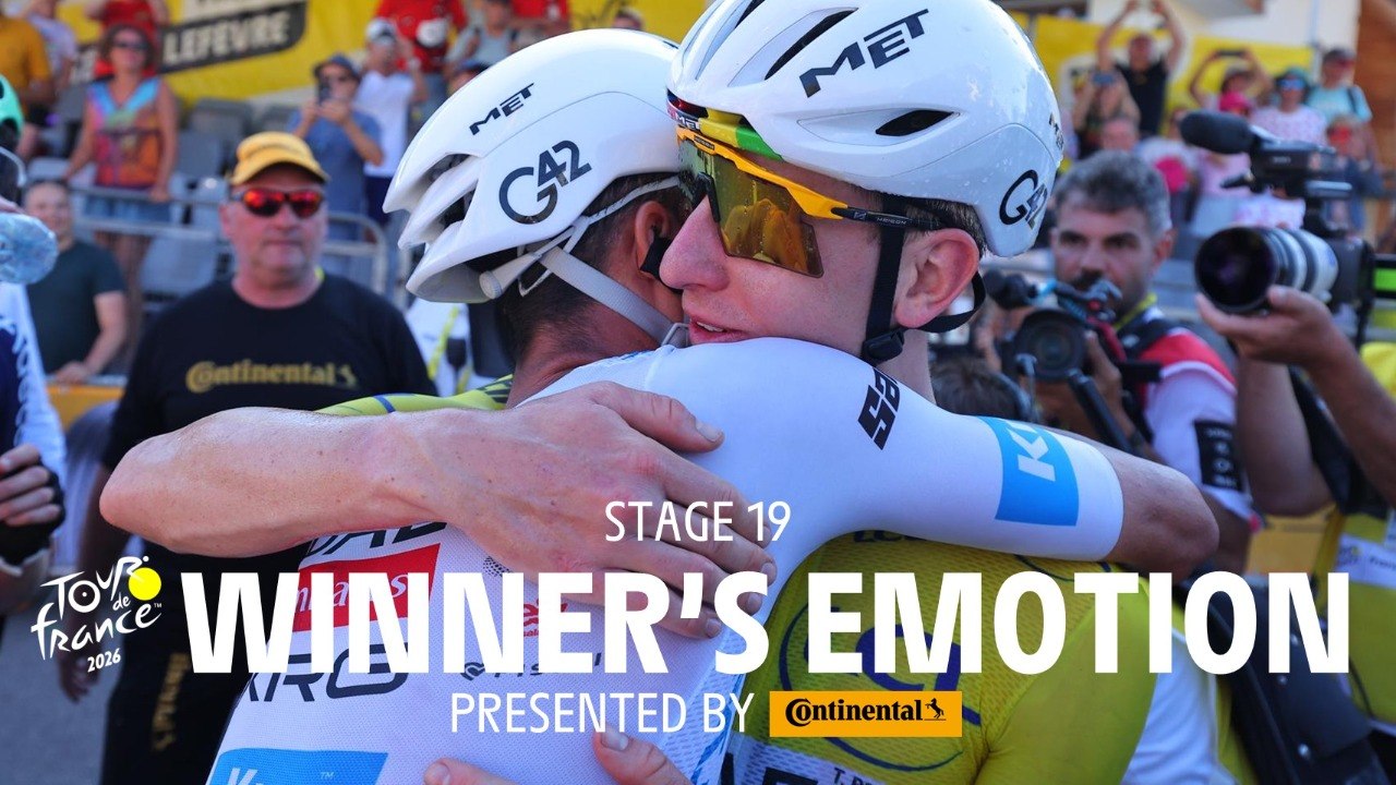 Tour de France 2026 - Stage 19 Winner's emotion