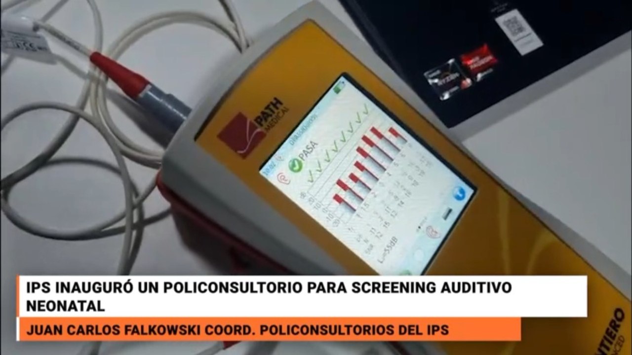 IPS inauguró un policonsultorio para screening auditivo neonatal