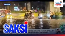 Kaulapan ng Bagyong Kiyapo, nagpabaha sa ilang bahagi ng Metro Manila | Saksi