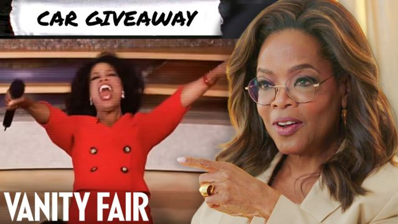 Oprah Winfrey Rewatches the Car Giveaway, the Harry and Meghan Interview & More