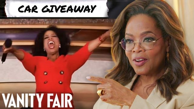 Oprah Winfrey Rewatches the Car Giveaway, the Harry and Meghan Interview & More