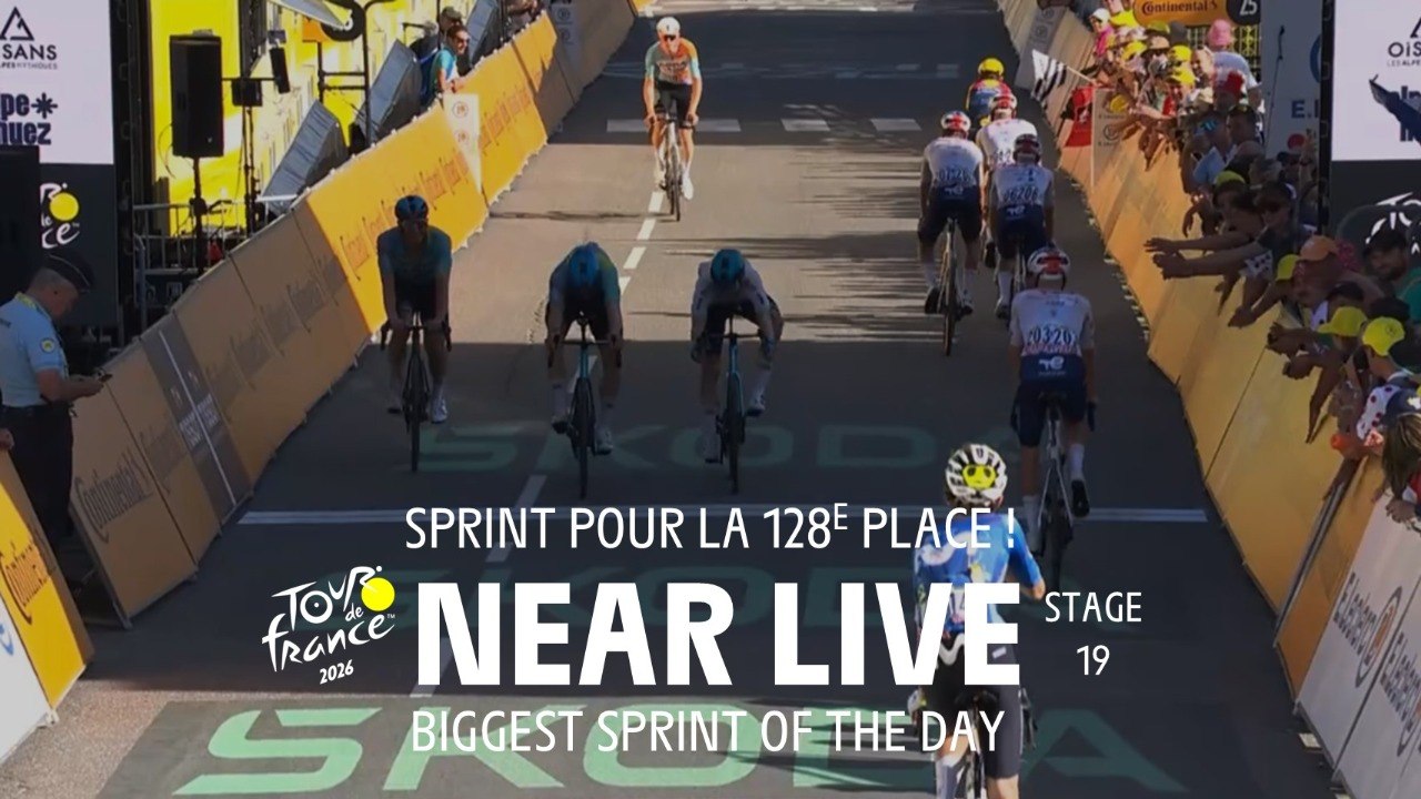 Sprint for 128th place - Stage 19