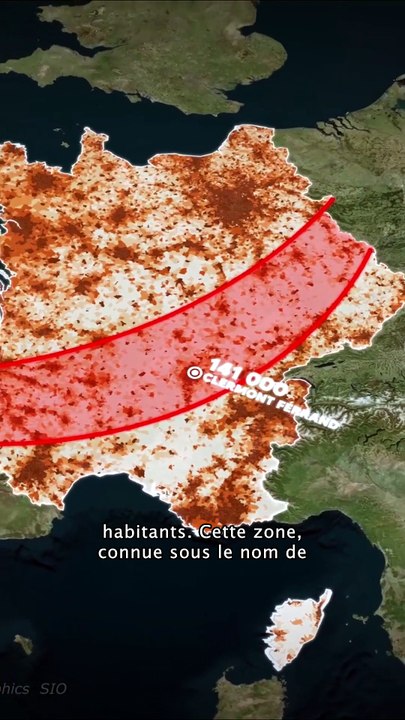Mais pourquoi un tiers de la france est vide  #France