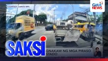 2 lalaking nagnakaw ng mga piraso ng bakal, arestado | Saksi