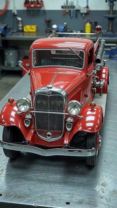 Fire_truck_restoration_transform #restoration
