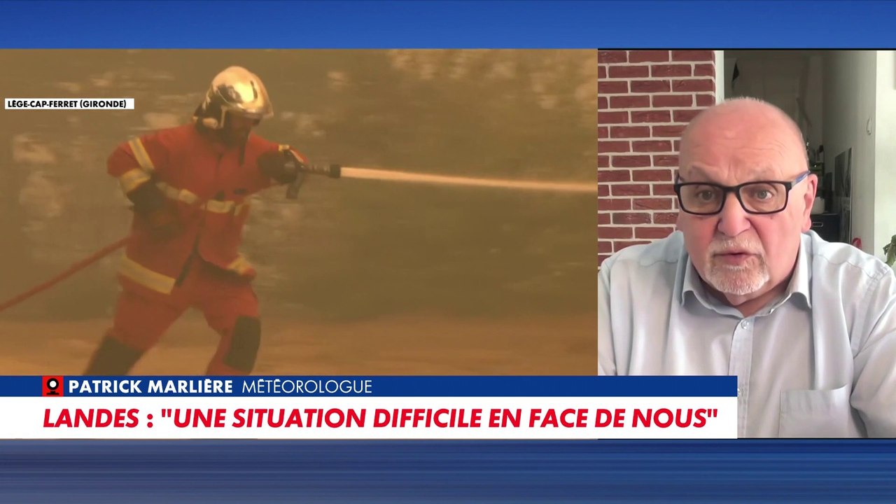 L'analyse du météorologue Patrick Marlière face aux conditions météorologiques et aux incendies