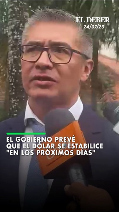 El Gobierno prevé que el dólar se estabilice "en los próximos días"