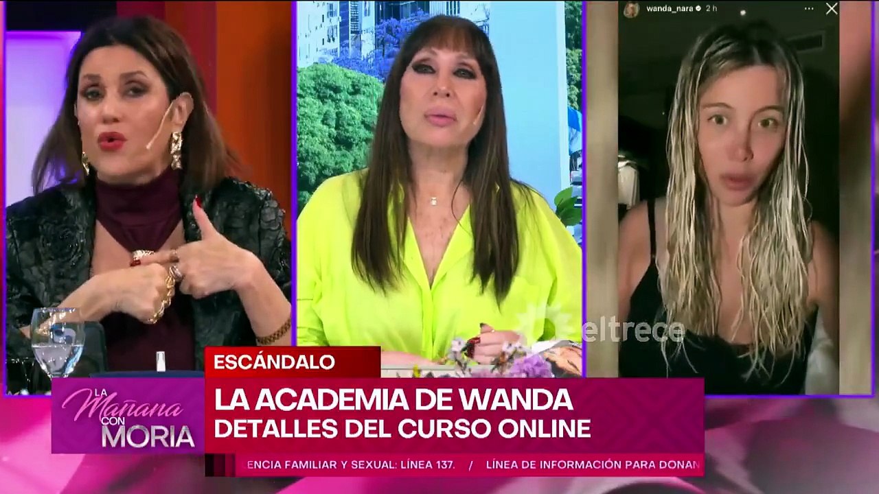 Fernanda Callejón defendió a Wanda Nara y explotó todo con Moria Casán en vivo: "Sos una negadora"