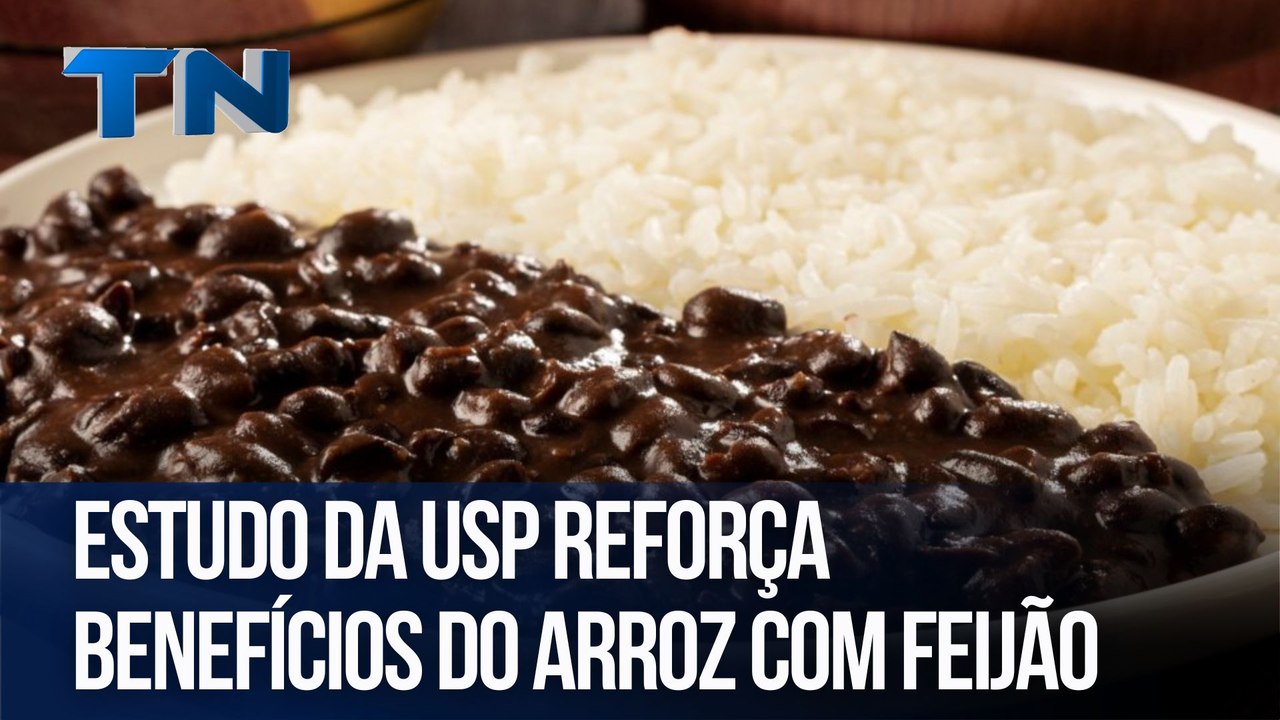 Estudo da USP reforça benefícios do arroz com feijão