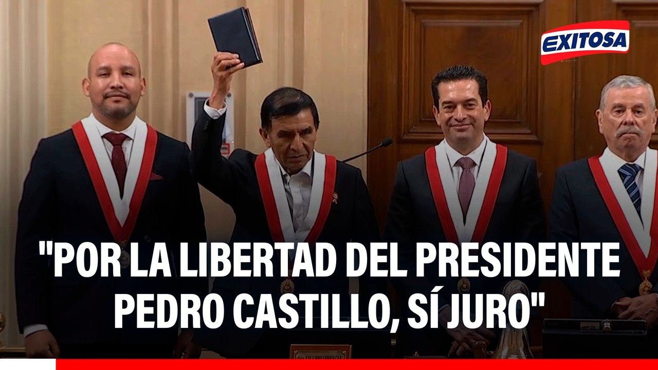 José Castillo Terrones asume el cargo de Senador