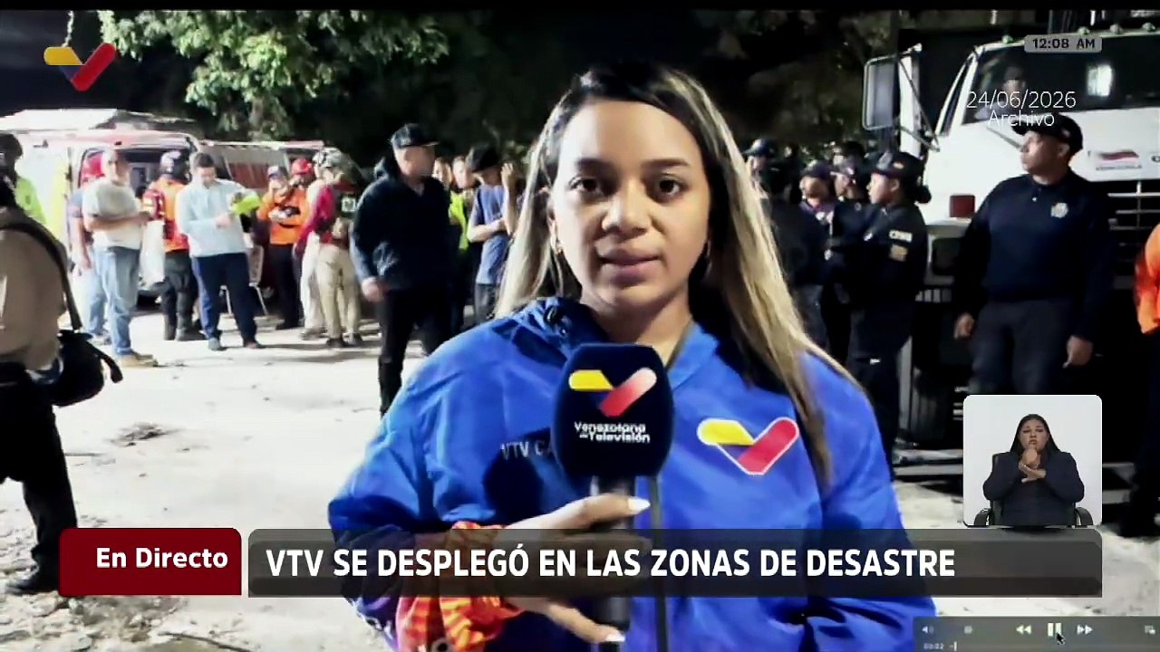 Venezolana de Televisión ha mantenido su transmisión tras el doblete sísmico
