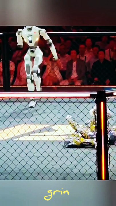 The Robot Fighter's Victory Dance✌🏻🤖