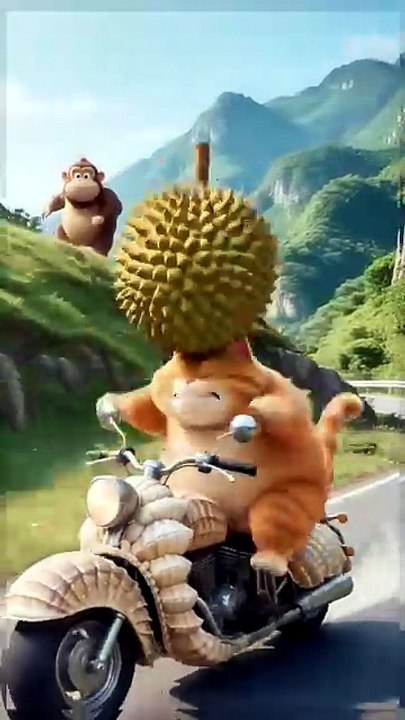 Monkey Messed With The Wrong Cat