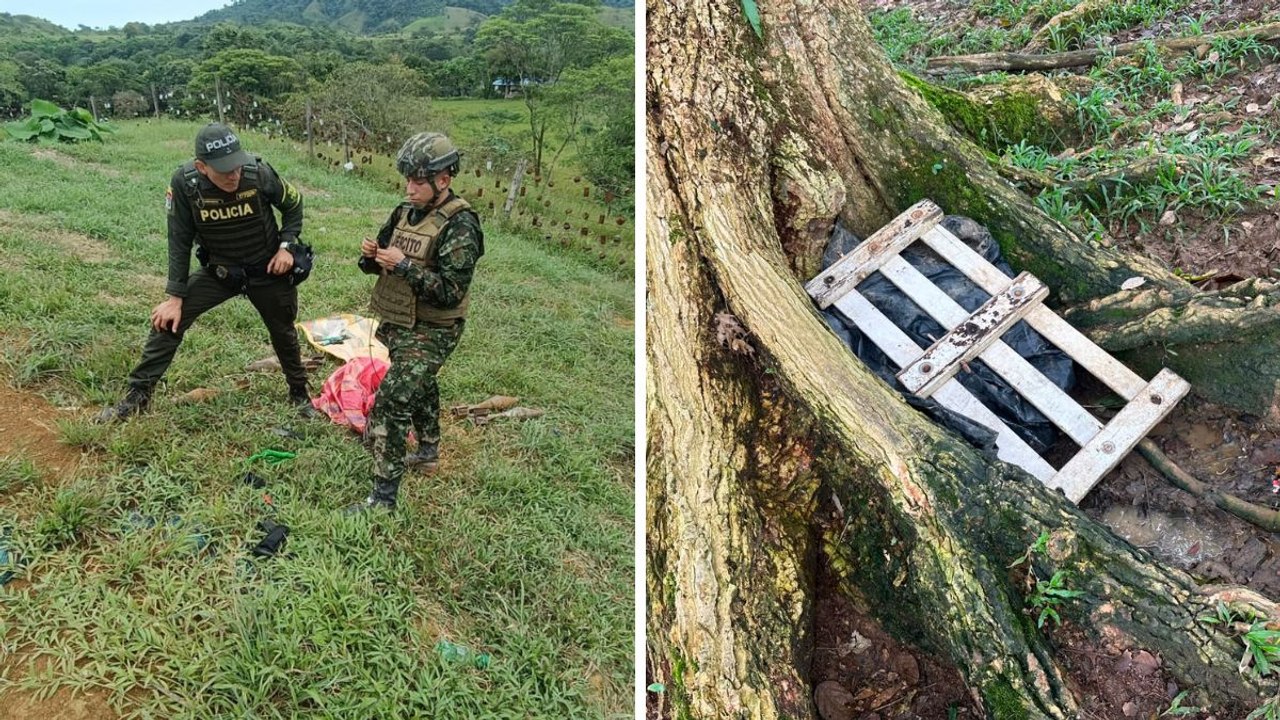 Policía incautó granadas, explosivos y uniformes que serían de Comandos de Frontera
