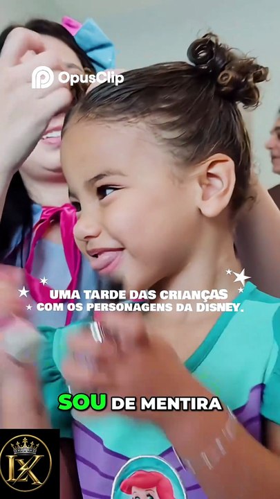 Um Dia Mágico e Especial com Crianças e Personagens Famosos