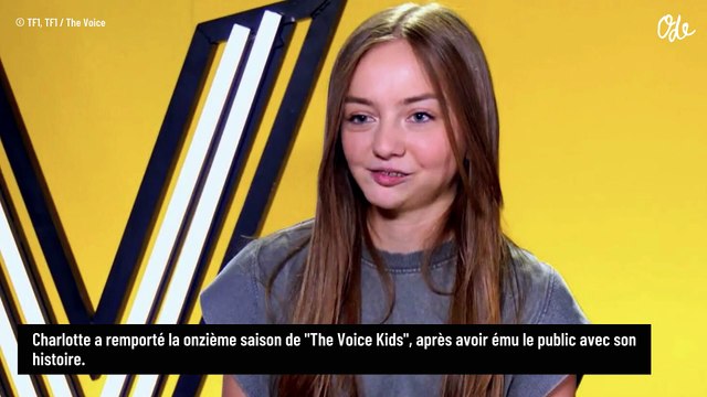 Charlotte, gagnante de The Voice Kids, montre son nouveau visage quelques jours après sa prise en charge