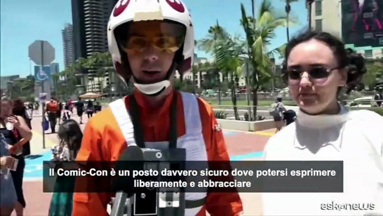 Fra i cosplayer del Comic-Con di San Diego, il grande evento di cultura pop