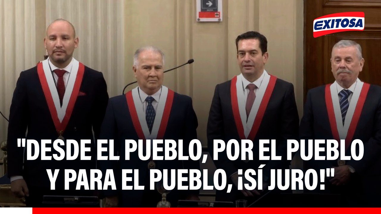 Alfonso López Chau asume el cargo de Senador por Ahora Nación