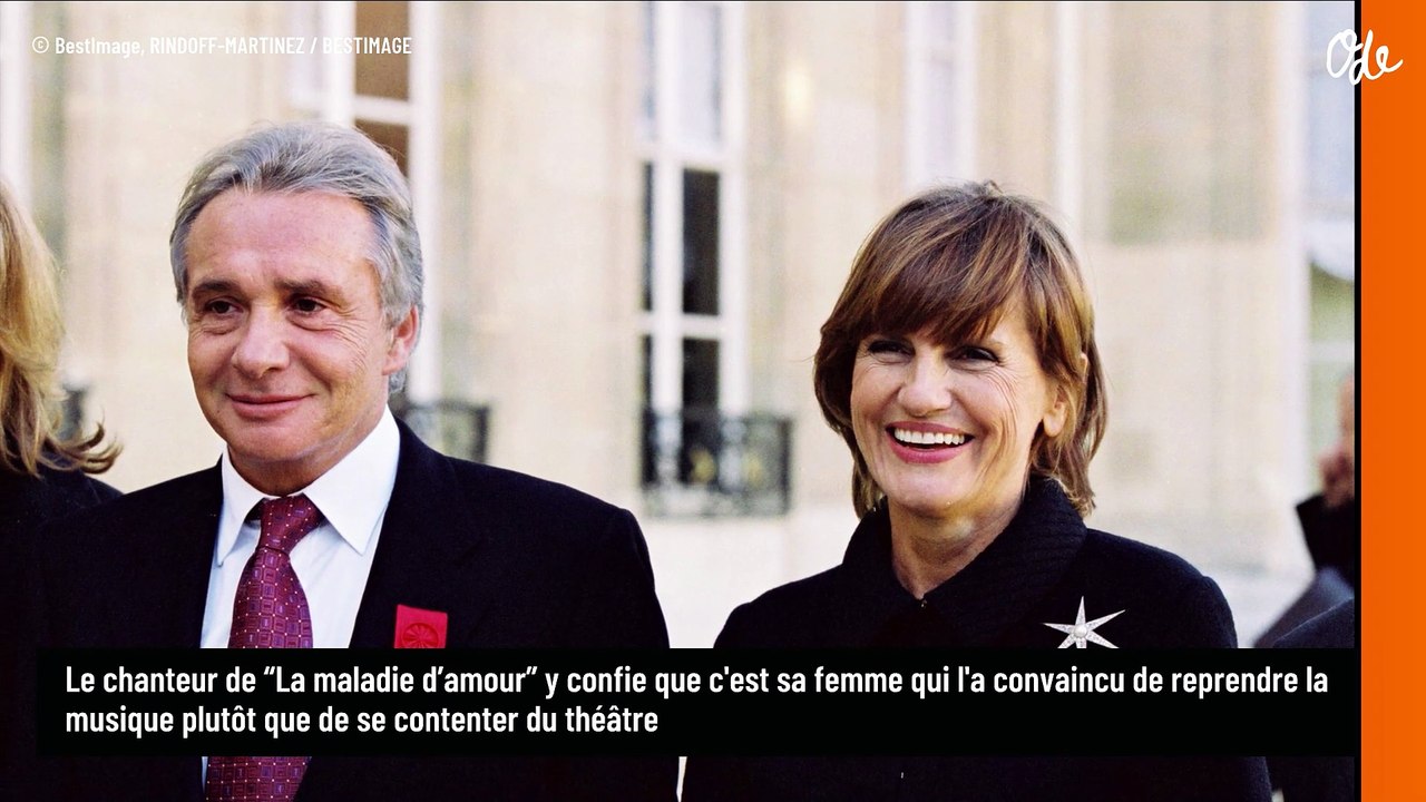 “Elle m'a façonné une nouvelle vie” : Michel Sardou évoque sa femme Anne-Marie Périer et tout ce qu'elle fait pour lui dans l'ombre