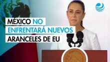 Sheinbaum confirma que México no enfrenta los nuevos aranceles de EU tras reunión con Greer
