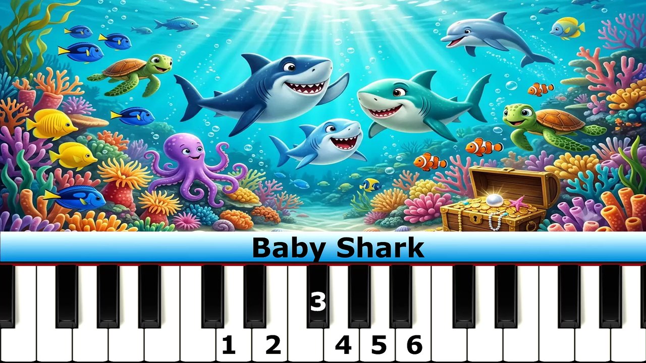 🔥 🎹 3 Easy Kids Songs on Piano | Beginner Piano Tutorial