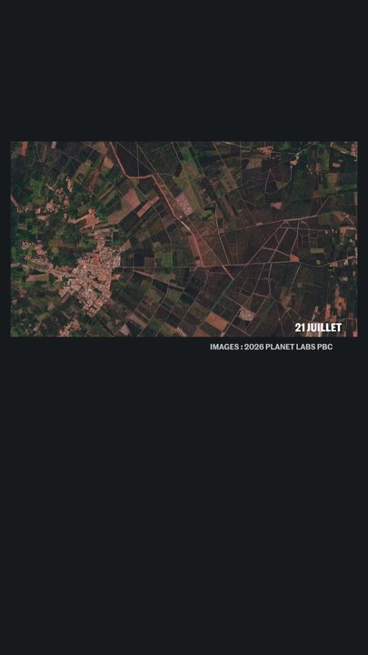 L’incendie en Gironde vu du ciel, 14 000 hectares parcourus