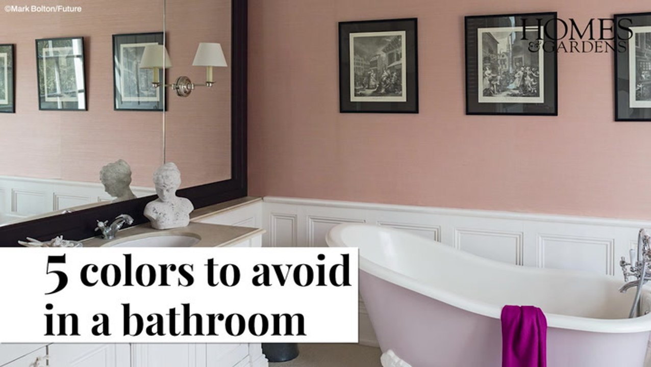 Tones To Avoid In Your Bathroom
