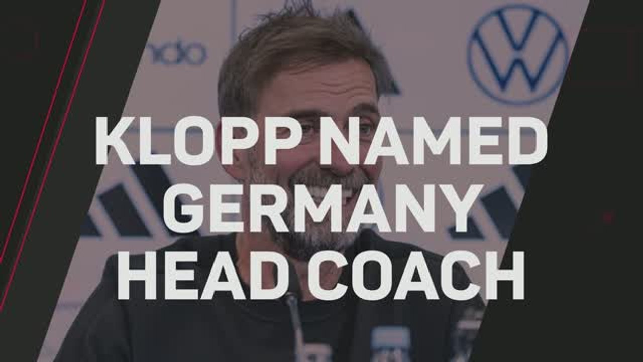Klopp takes charge of Germany: The best bits