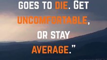 Get Uncomfortable or Stay Average | Powerful Motivational Video