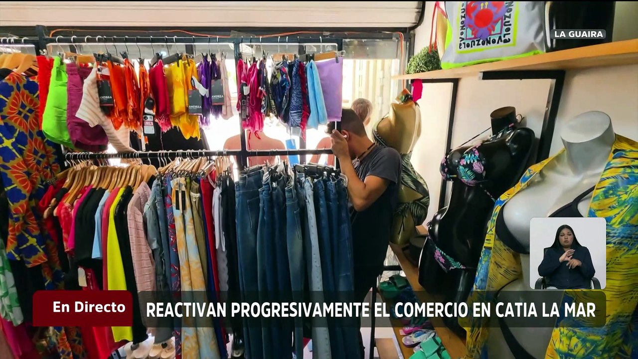 La Guaira | Comercios de Catia La Mar reactivan progresivamente su actividad económica