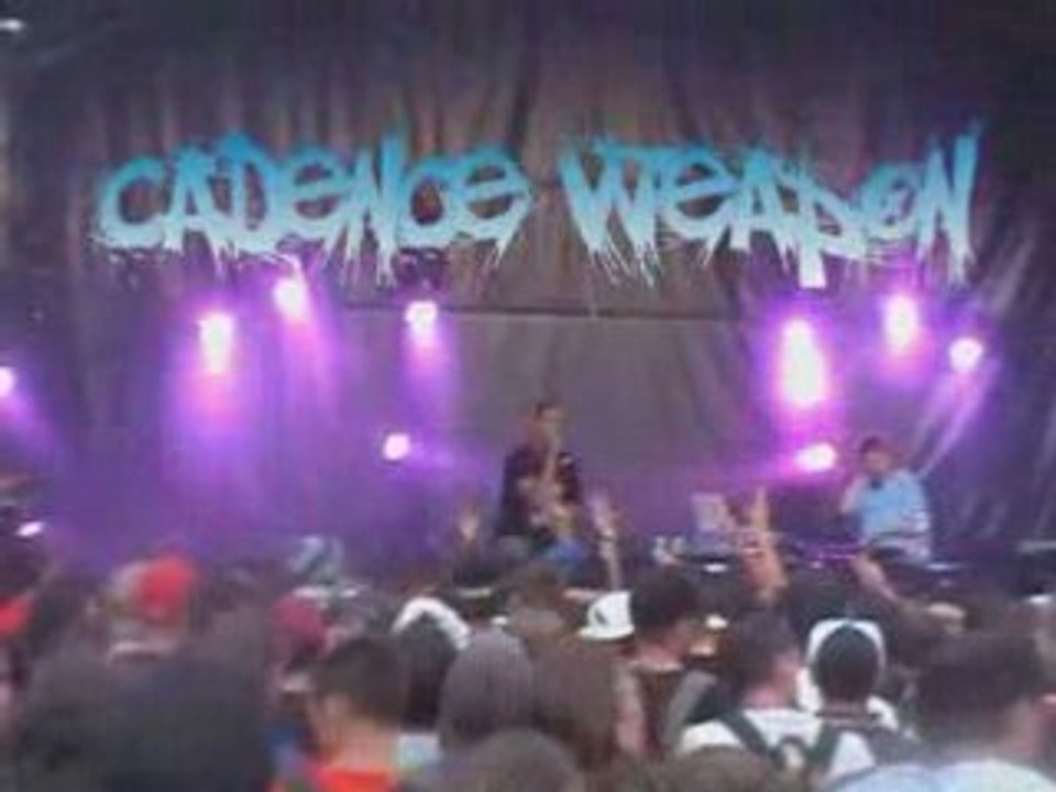 Cadence weapon (live) eurock 2008